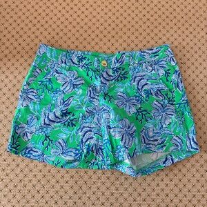 NWT Lilly Pulitzer Stretch Callahan Shorts Keepin’ It Reel